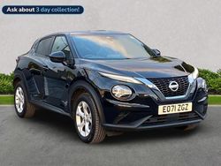 Black Used 2021 Nissan Juke N-Connecta SUV | £12,119 (Fair price)