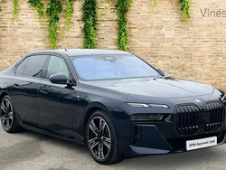 Blue Used 2024 BMW 750e M Sport Sedan | £73,500 (Super price)