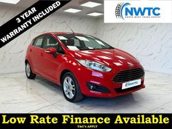 Red Used 2017 Ford Fiesta Zetec Hatchback | £7,995 (Fair price)