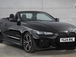 Black Used 2024 BMW 420 M Sport Cabriolet | £45,950