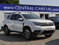 White Used 2021 Dacia Duster Prestige SUV | £10,495 (Good price)