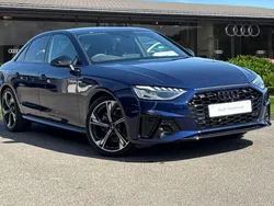 Blue Used 2024 Audi A4 Black Edition Sedan | £27,650 (Fair price)