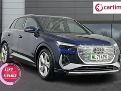 Blue Used 2021 Audi Q4 e-tron S-Line SUV | £27,224