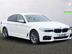 White Used 2020 BMW 520 M Sport Sedan | £21,899 (Good price)