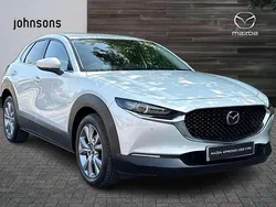 Silver Used 2024 Mazda CX-30 Exclusive-Line SUV | £22,250 (A bit pricey)