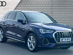 Blue Used 2024 Audi Q3 S-Line SUV | £32,815 (Good price)