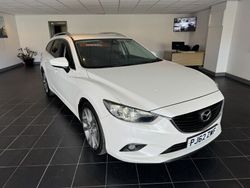 White Used 2013 Mazda 6 Inclusive Estate | £4,995 (Fair price)