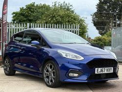 Blue Used 2017 Ford Fiesta ST-Line Hatchback | £6,695 (A bit pricey)