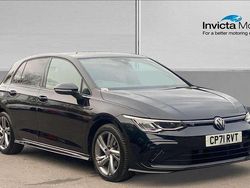 Black Used 2022 VW Golf VIII R-line Hatchback | £16,700 (Fair price)