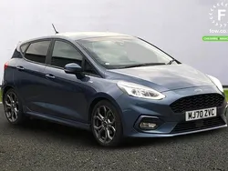 Blue Used 2020 Ford Fiesta ST-Line Hatchback | £9,999 (Fair price)