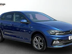 Blue Used 2021 VW Polo R-line Hatchback | £13,843 (Good price)