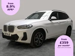 White Used 2022 BMW X3 M Sport SUV | £24,651 (Good price)