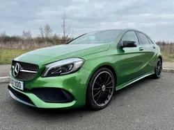 Green Used 2017 Mercedes A200 AMG Line Premium Hatchback | £17,460
