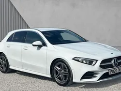 White Used 2020 Mercedes A200 AMG line Hatchback | £17,199 (Fair price)
