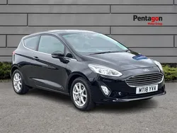 Black Used 2018 Ford Fiesta Zetec Hatchback | £7,995 (Fair price)