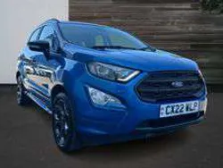 Blue Used 2022 Ford Ecosport ST-Line SUV | £12,390 (Fair price)