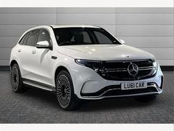 White Used 2022 Mercedes EQC400 AMG Line Premium SUV | £32,595 (Fair price)