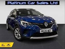 Blue/black Used 2020 Renault Captur Iconic SUV | £10,995 (Fair price)