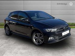 Black Used 2021 VW Polo R-line Hatchback | £16,295 (Fair price)