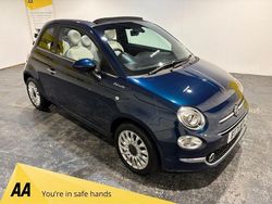 Blue Used 2021 Fiat 500C Dolcevita Cabriolet | £10,290 (Fair price)