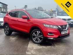 Red Used 2021 Nissan Qashqai N-Connecta SUV | £8,975 (Good price)