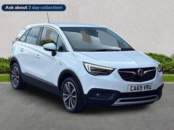 White Used 2020 Vauxhall Crossland X Elite SUV | £8,620 (Fair price)