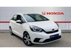 White Used 2021 Honda Jazz Hybrid Hatchback | £16,290 (Fair price)