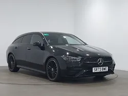Black Used 2024 Mercedes CLA220 AMG Line Premium Plus Sedan | £31,998 (Fair price)