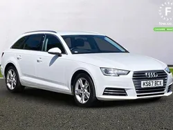 White Used 2017 Audi A4 Sport Estate | £12,799 (Fair price)