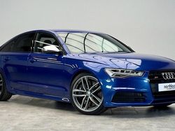 Blue Used 2017 Audi S6 Black Edition Sedan | £29,995