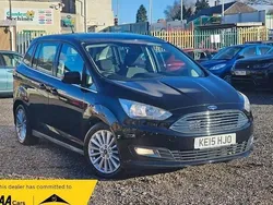 Black Used 2015 Ford Grand C-Max Titanium MPV | £7,650 (Good price)
