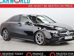 Black Used 2020 Mercedes A200 AMG line Sedan | £16,788 (Fair price)