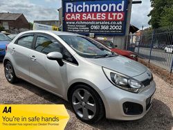 Silver Used 2014 Kia Rio Hatchback | £3,395 (Fair price)