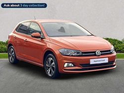 Orange Used 2021 VW Polo Match Hatchback | £14,080 (Fair price)