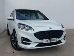 White Used 2020 Ford Kuga ST-Line X SUV | £20,798 (Expensive)