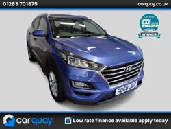 Blue Used 2018 Hyundai Tucson SE SUV | £10,495 (Fair price)