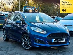 Blue Used 2017 Ford Fiesta Hatchback | £6,695 (Super price)