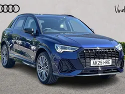 Blue Used 2025 Audi Q3 Black Edition SUV | £38,700 (Fair price)