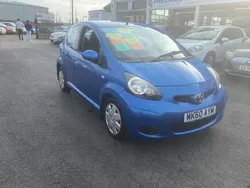Blue Used 2010 Toyota Aygo Hatchback | £2,495 (Good price)