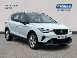 Nevada white with grey roof Used 2022 Seat Arona FR SUV | £15,950 (A bit pricey)