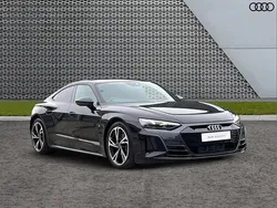 Black Used 2022 Audi e-tron GT quattro Comfort Sedan | £40,995 (Fair price)