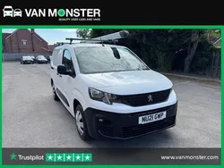 White Used 2021 Peugeot Partner MPV | £10,979 (A bit pricey)