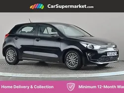 Black Used 2022 Kia Rio 2 Hatchback | £9,497 (Fair price)