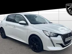 White Used 2020 Peugeot 208 Allure Hatchback | £11,411 (Fair price)