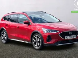 Red Used 2022 Ford Focus Active Estate | £19,299 (Fair price)
