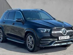 Black Used 2022 Mercedes GLE350 AMG line Estate | £46,641 (Good price)