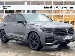 Grey Used 2021 VW Touareg Black Edition SUV | £38,495 (Fair price)