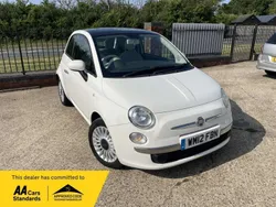 White Used 2012 Fiat 500 Lounge Hatchback | £3,745 (Fair price)