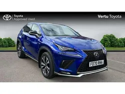 Blue Used 2020 Lexus NX300h Sport Line SUV | £24,790 (Fair price)
