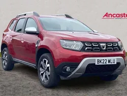Red Used 2022 Dacia Duster Prestige SUV | £14,995 (Fair price)